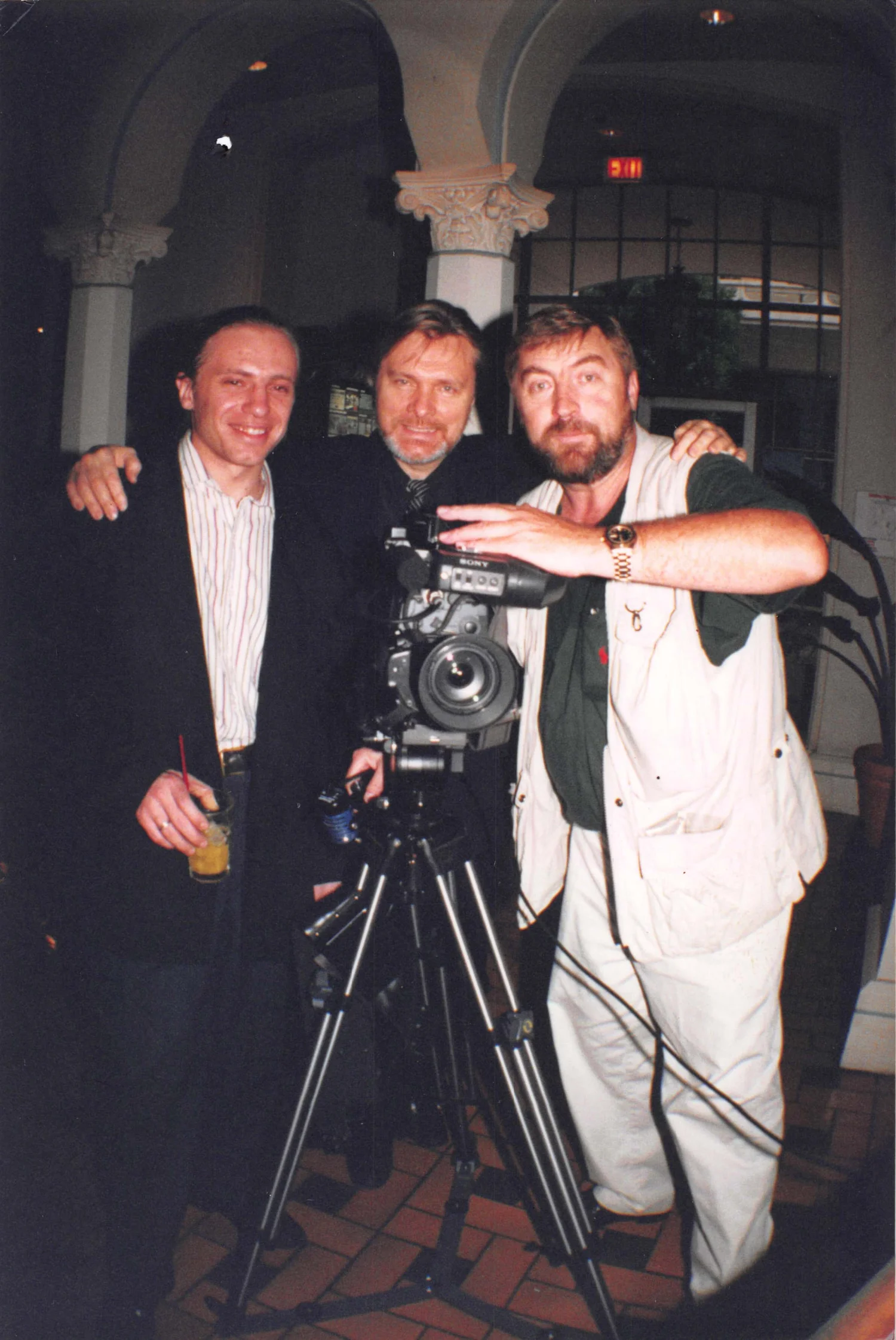 Oleg Vidov behind the camera