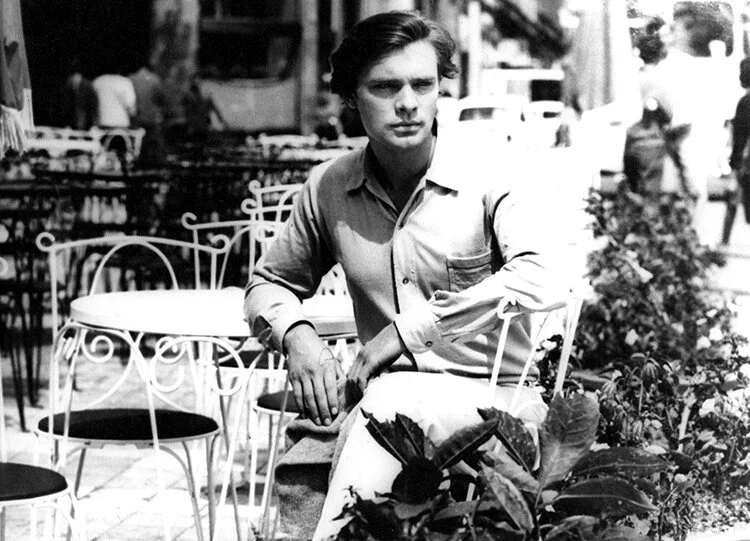 Oleg Vidov at a cafe table
